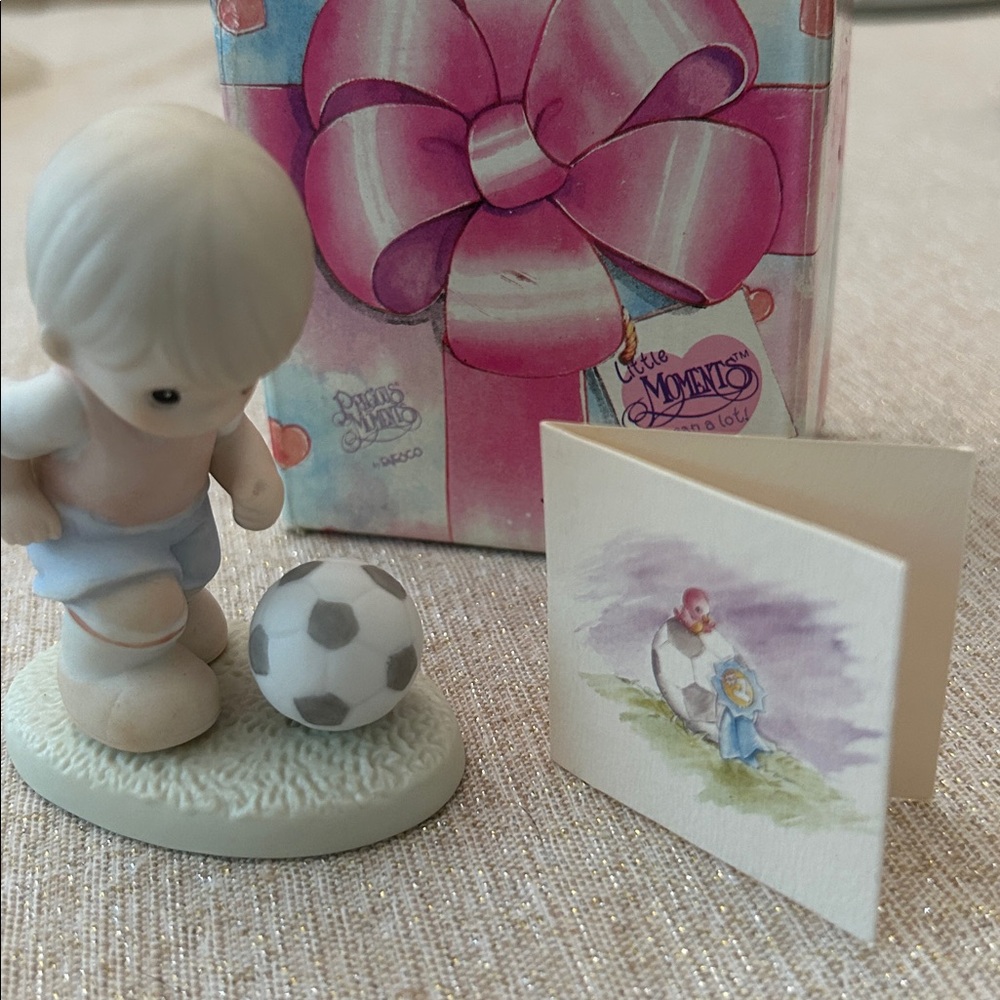 Precious Moments Boy Soccer Figurine “You’ll Always Be A Winner To Me” 272612